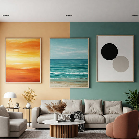 Understanding the psychology behind colors can help in selecting the perfect artwork