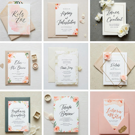 Top Invitation Trends for 2025: Fonts, Colors, and Designs You’ll Love!