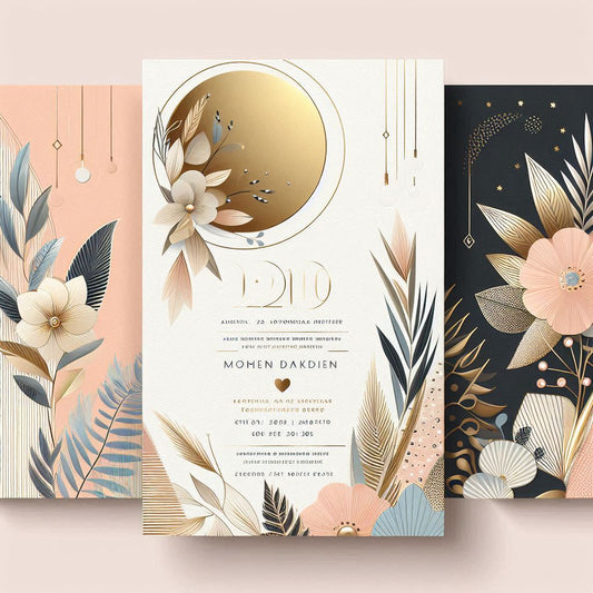 Trendy Invitation Designs for Weddings, Birthdays, and Baby Showers in 2025