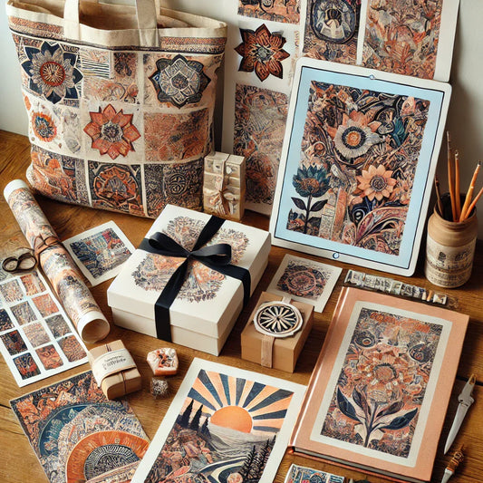 beyond the traditional use of wall decor, printable art can be repurposed in numerous creative ways.