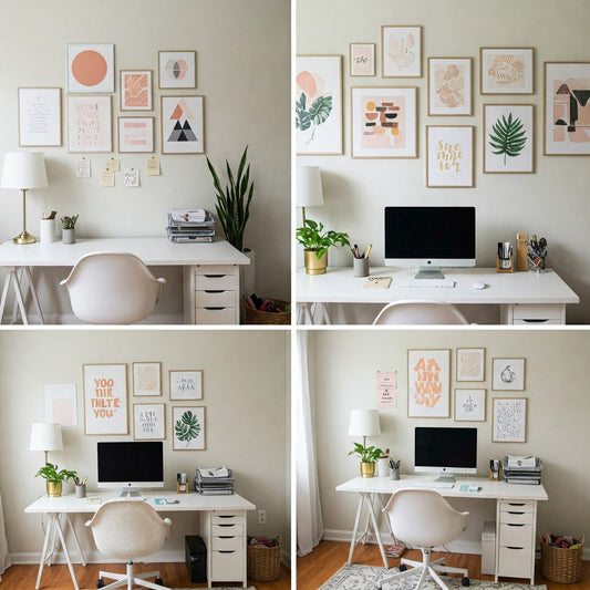 By using affordable printable art, you can easily add personality, style, and vibrancy to your workspace without the high costs of traditional art.