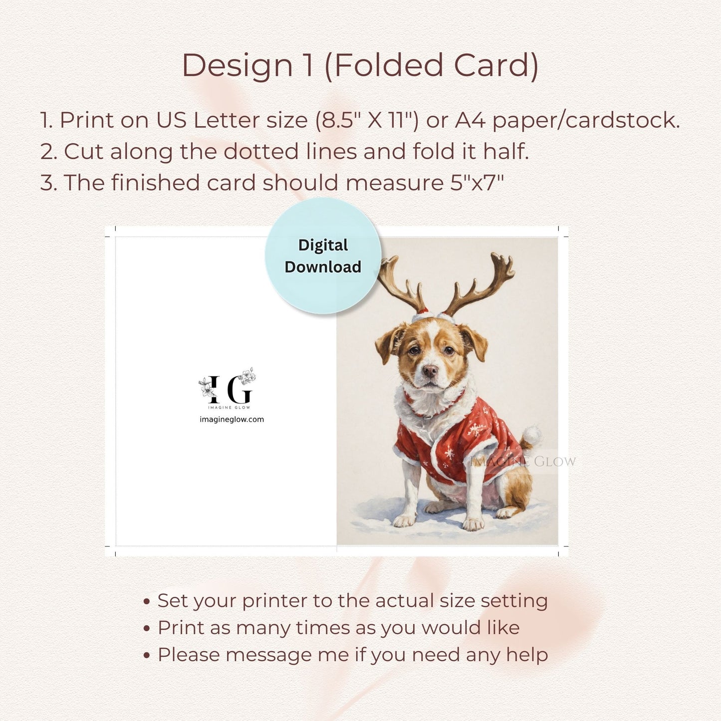 Customizable pet-themed cards bringing joy to family and friends