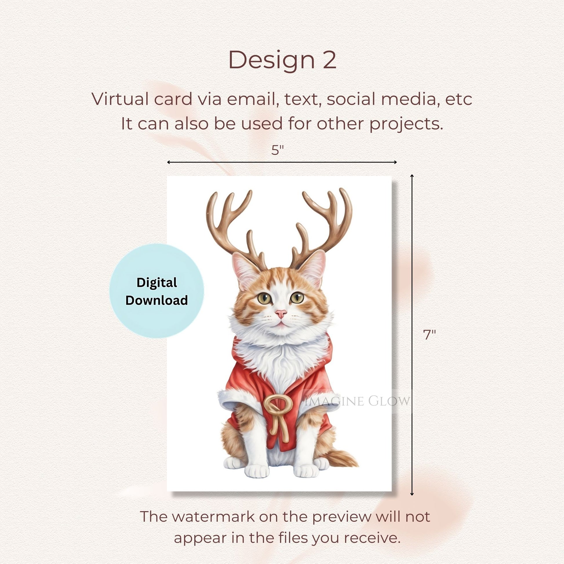Unique cat-themed Christmas card designs, perfect for festive celebrations.