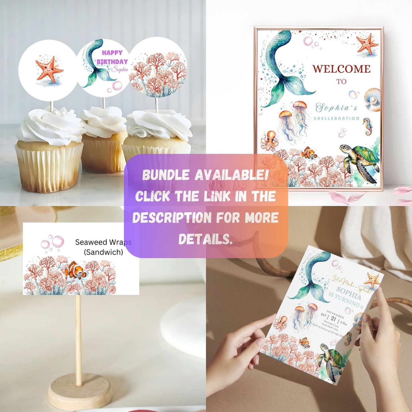 Under the sea Party Bundle