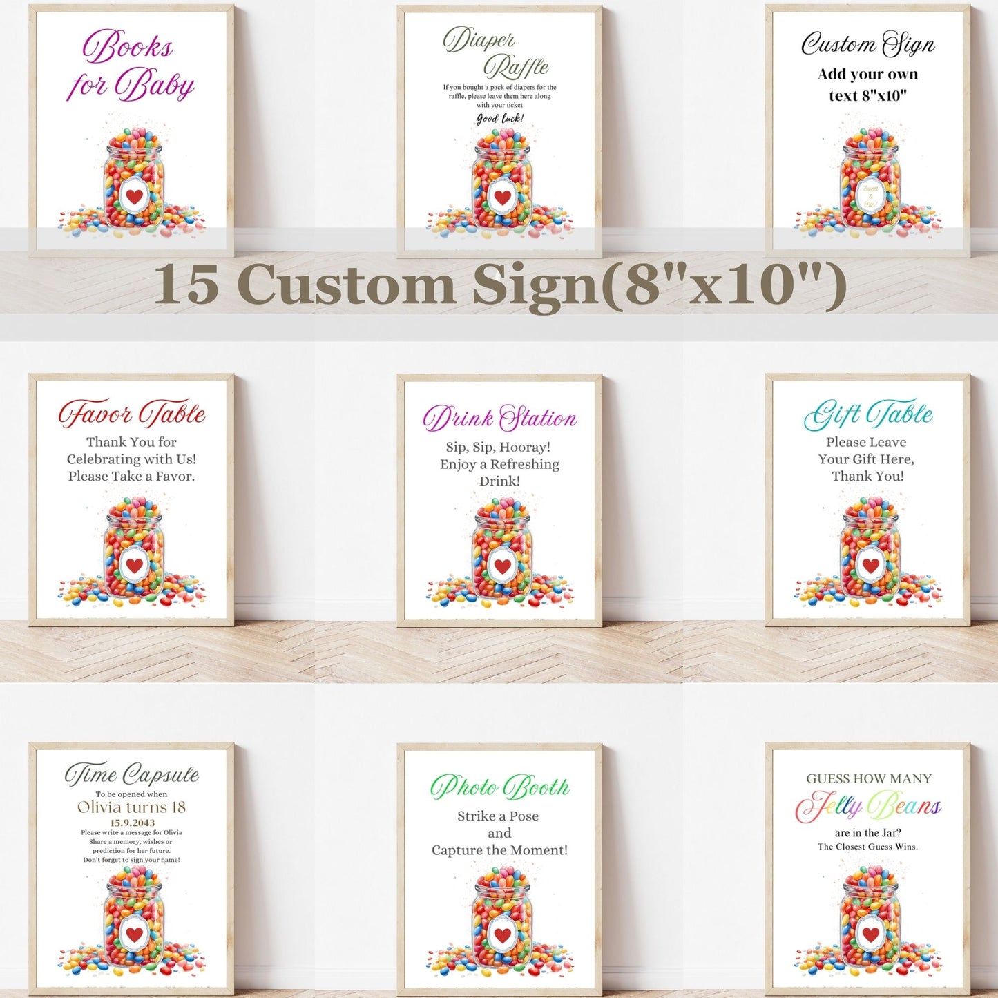 15 Ready to Print Table Sign