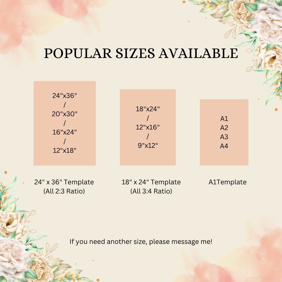 Baby Shower Welcome Sign Canva Template - Editable Jungle Animal Poster