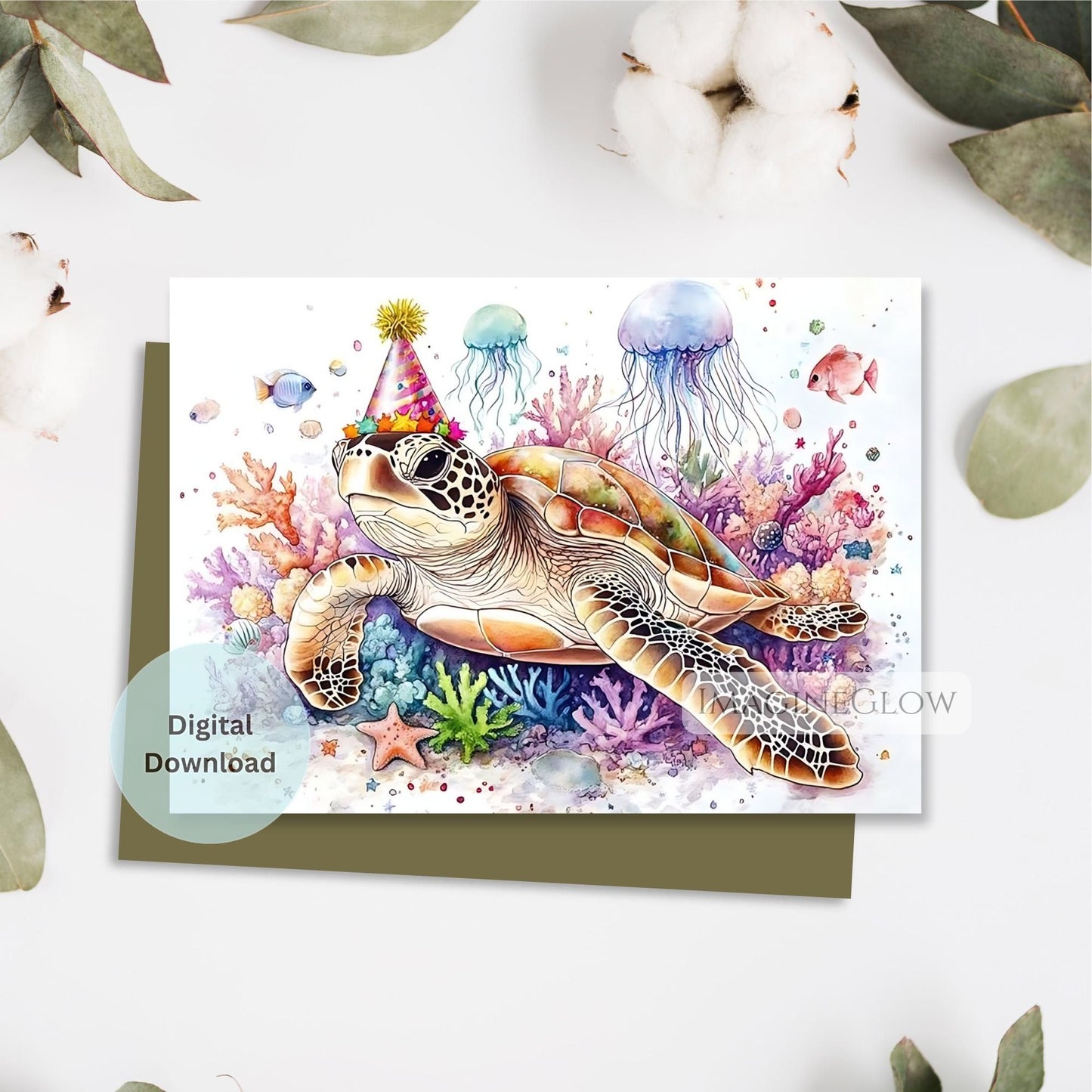 Turtle birthday card with cute marine animal design
Funny turtle wildlife birthday greeting card
Printable turtle birthday card for kids and adults
Unique turtle birthday card digital download