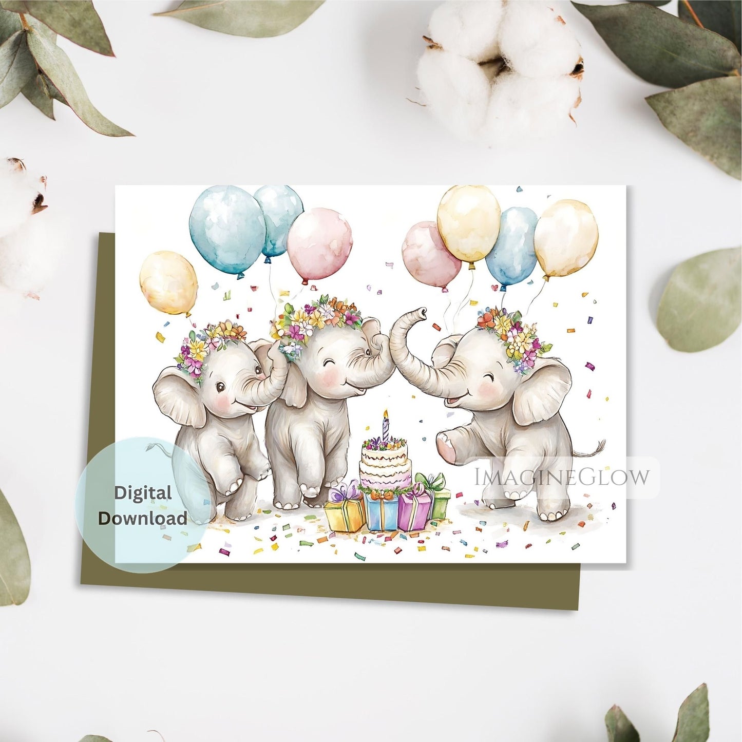 Safari Theme Birthday Card
Jungle Animal Birthday Card
Adorable Elephant Birthday Card
Wildlife Inspired Birthday Card