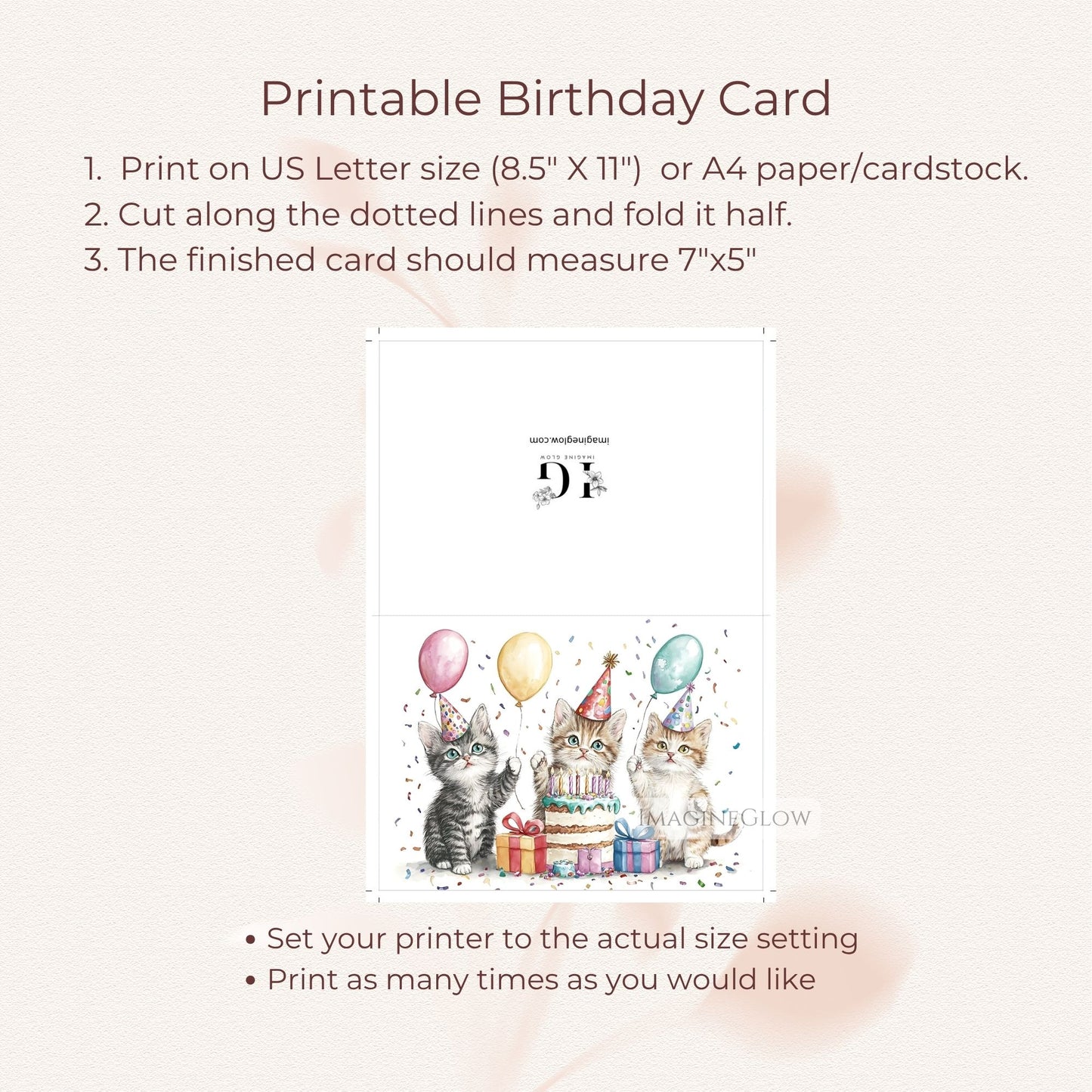 Cat lover birthday card with cute kitten
Fun meow-themed kitten birthday card
Playful kitten printable birthday card
Birthday card for kids with cute cat illustration
Digital cat birthday card with meow design
Happy birthday card with sweet kitten
Cute cat printable greeting card for birthdays