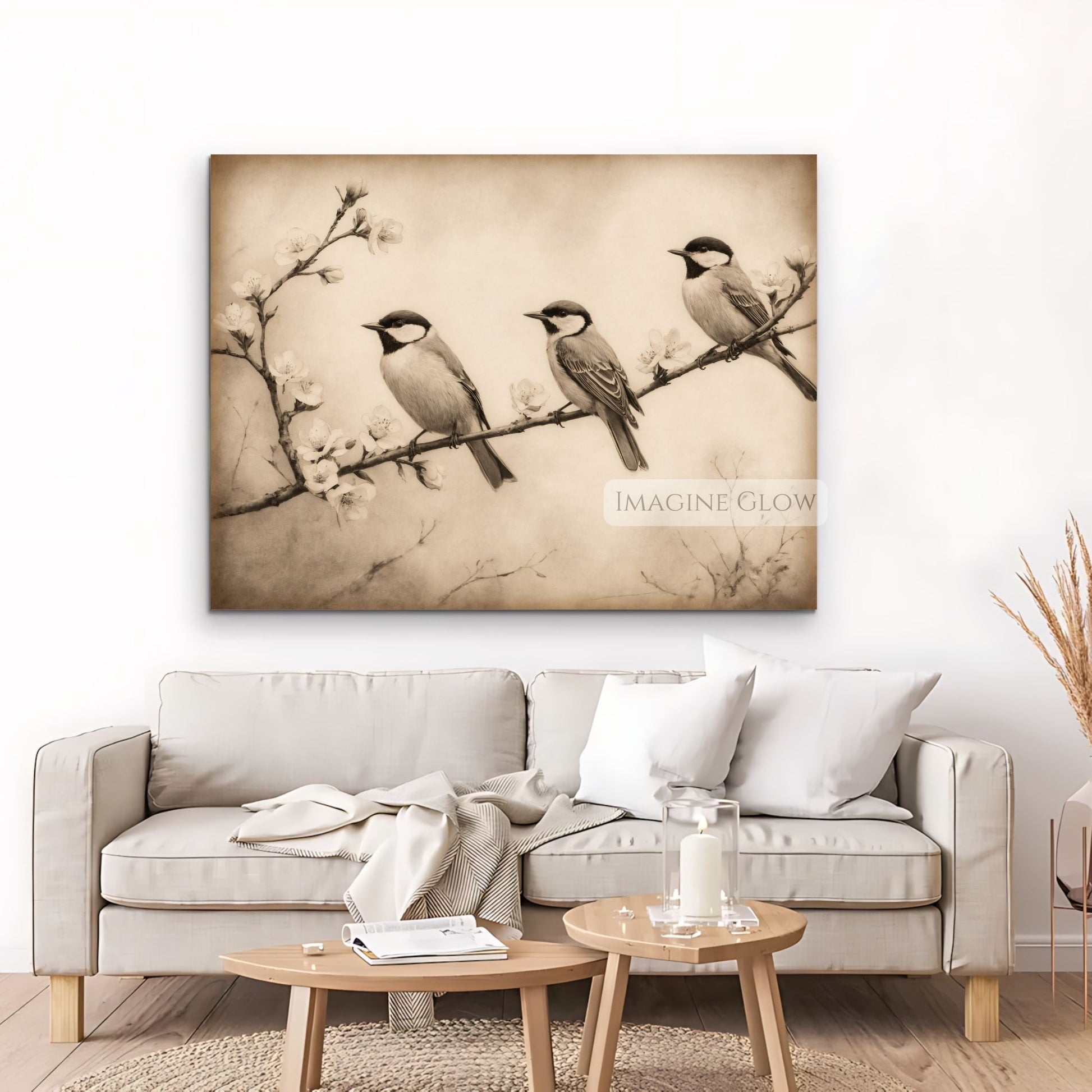 Ornithology bird wall decor vintage printable