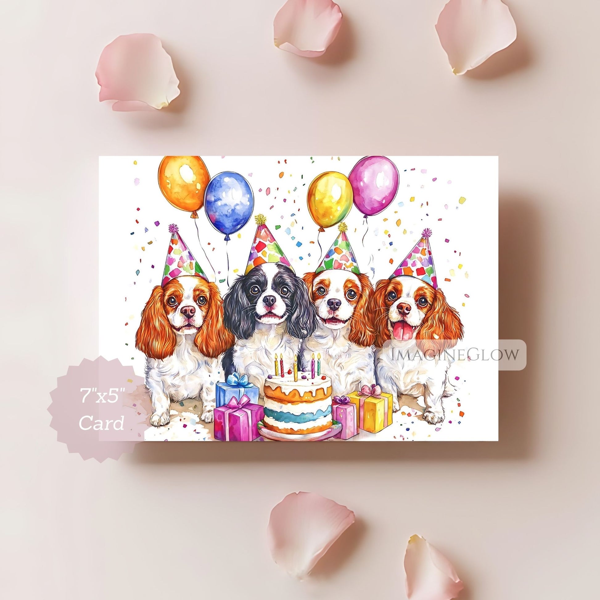 cavalier king charles dog lover birthday card
printable cavalier spaniel birthday card