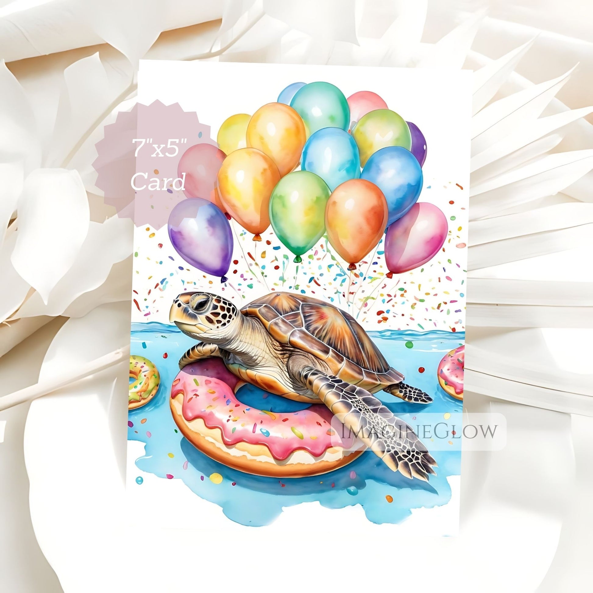 Turtle birthday card printable
Cute sea turtle birthday card