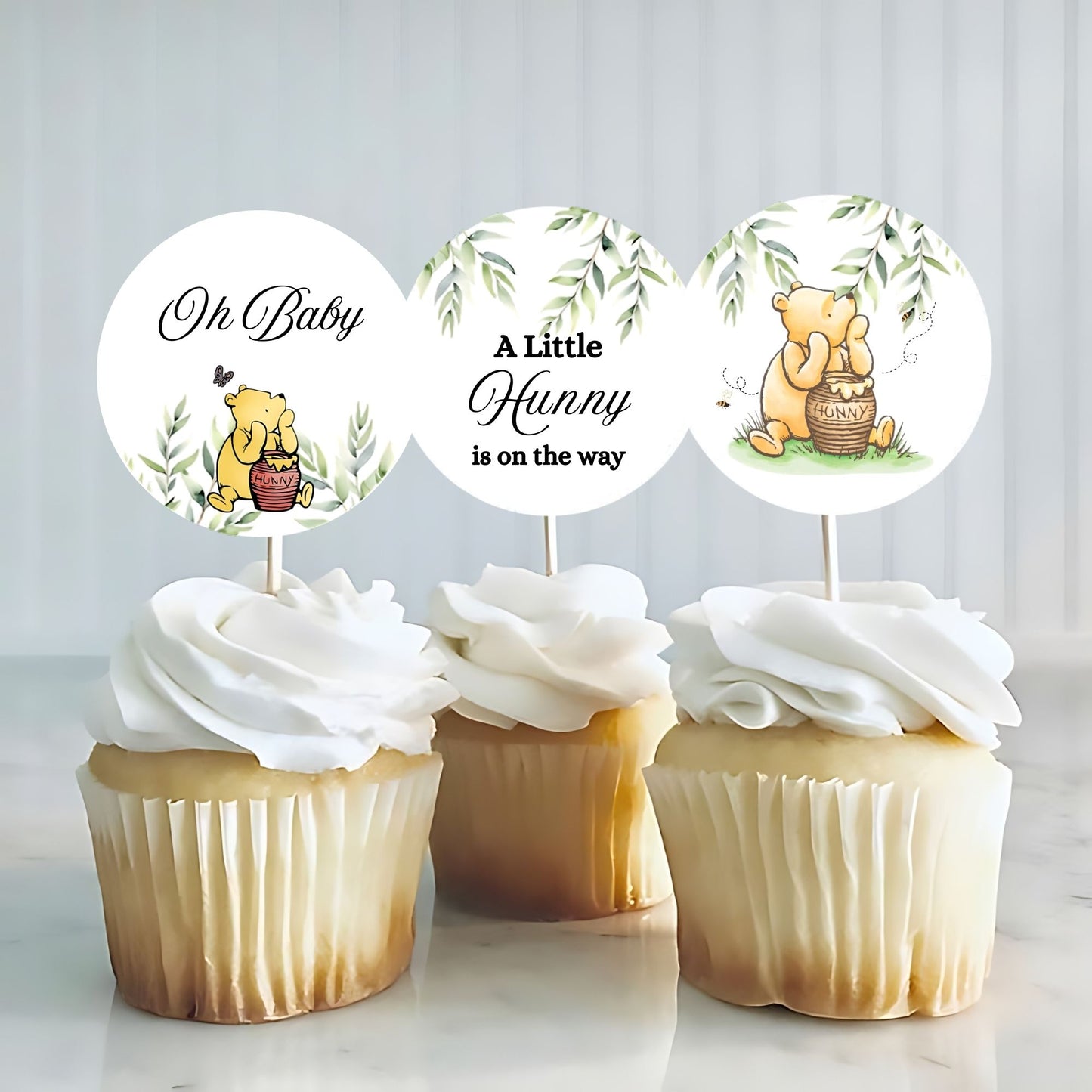 Classic bear-themed baby shower stationery