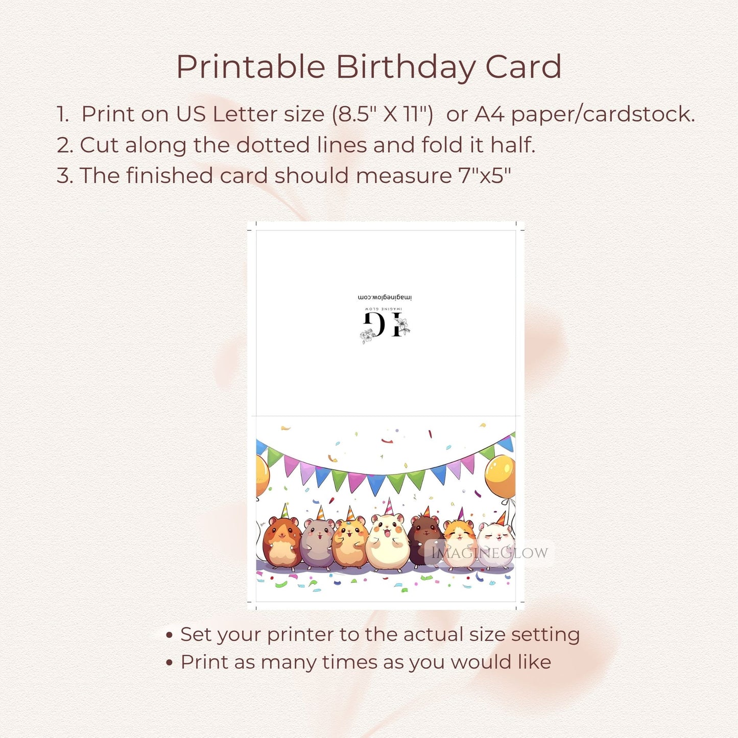 digital hamster and mice birthday card
birthday card with hamster and mice
pet lover hamster mice birthday card