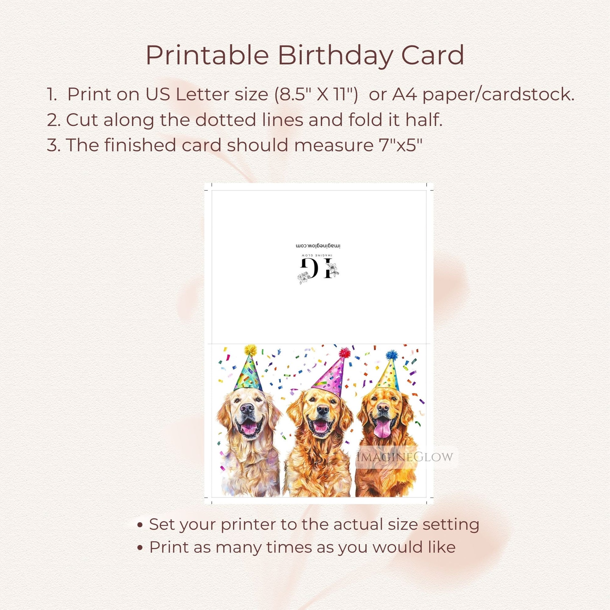 dog lover birthday card retriever
adorable retriever dog card