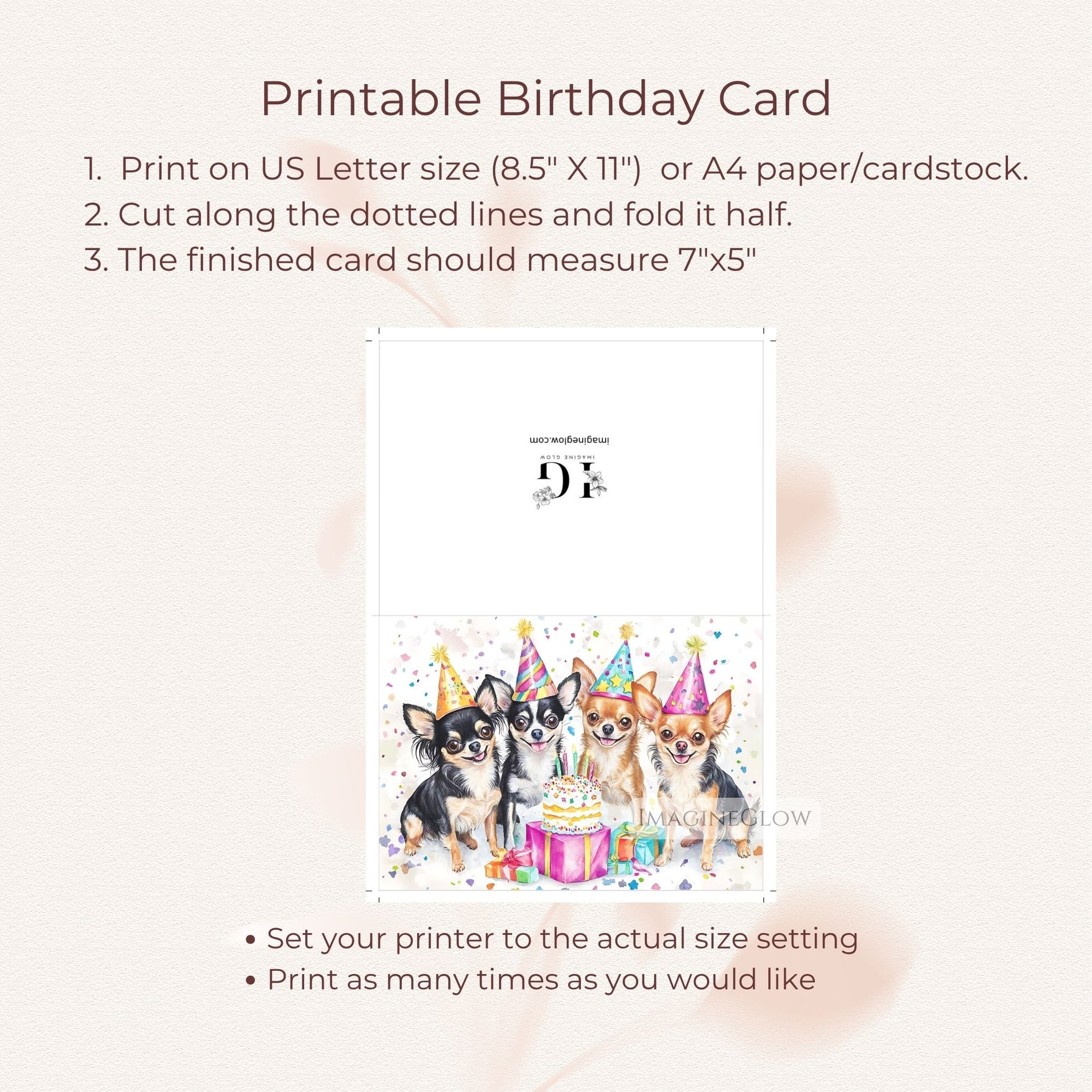 digital dog card for birthday
birthday card for chihuahua owner