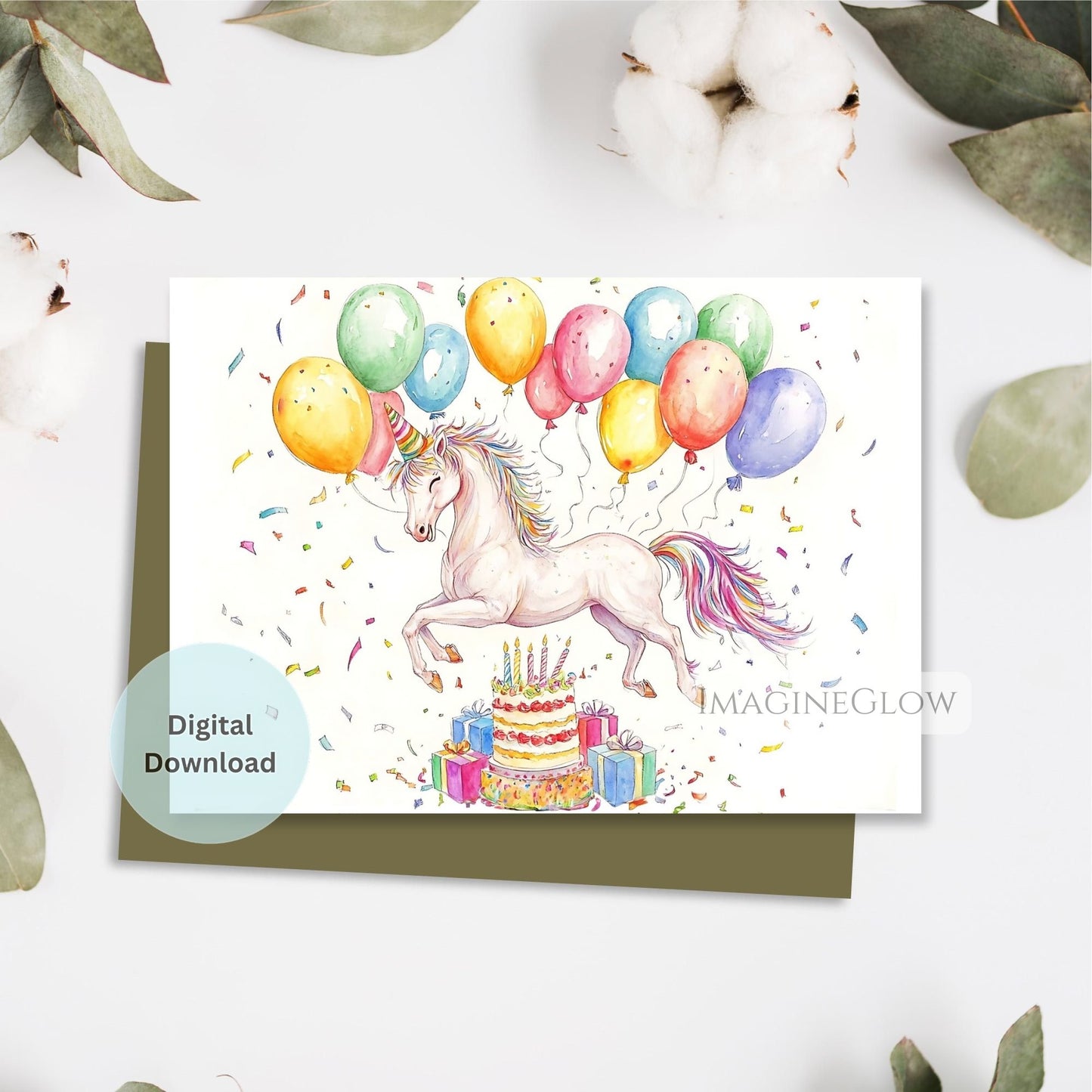 Birthday Card for Horse Lovers
Country Theme Horse Birthday Card