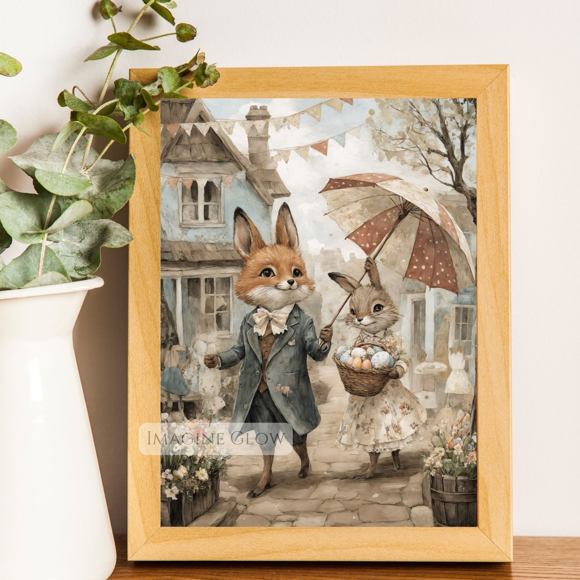 Classic Victorian Animal Illustration - Easter Edition