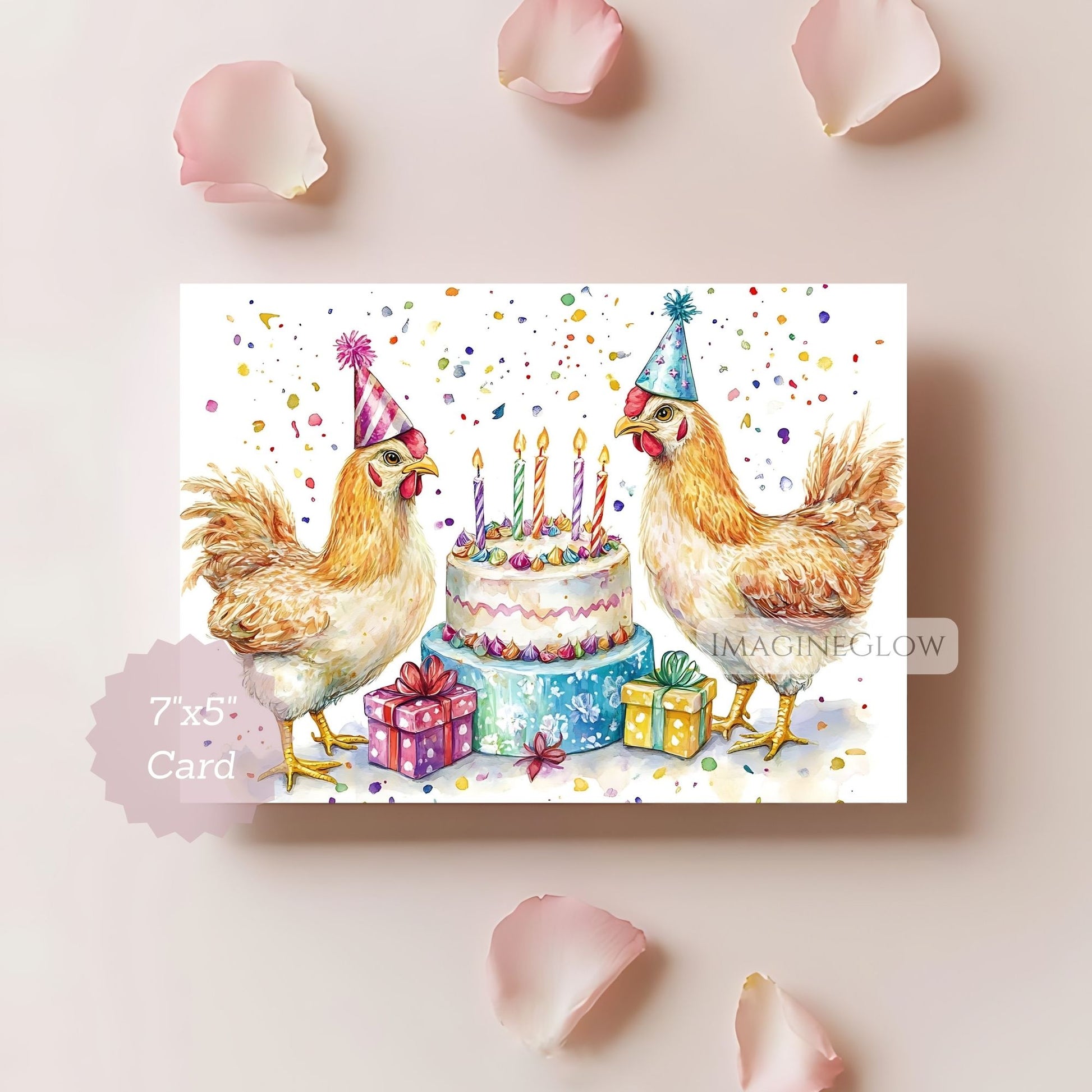 printable chicken birthday card
chicken party card for adults
chicken lover birthday printable
backyard chicken birthday card