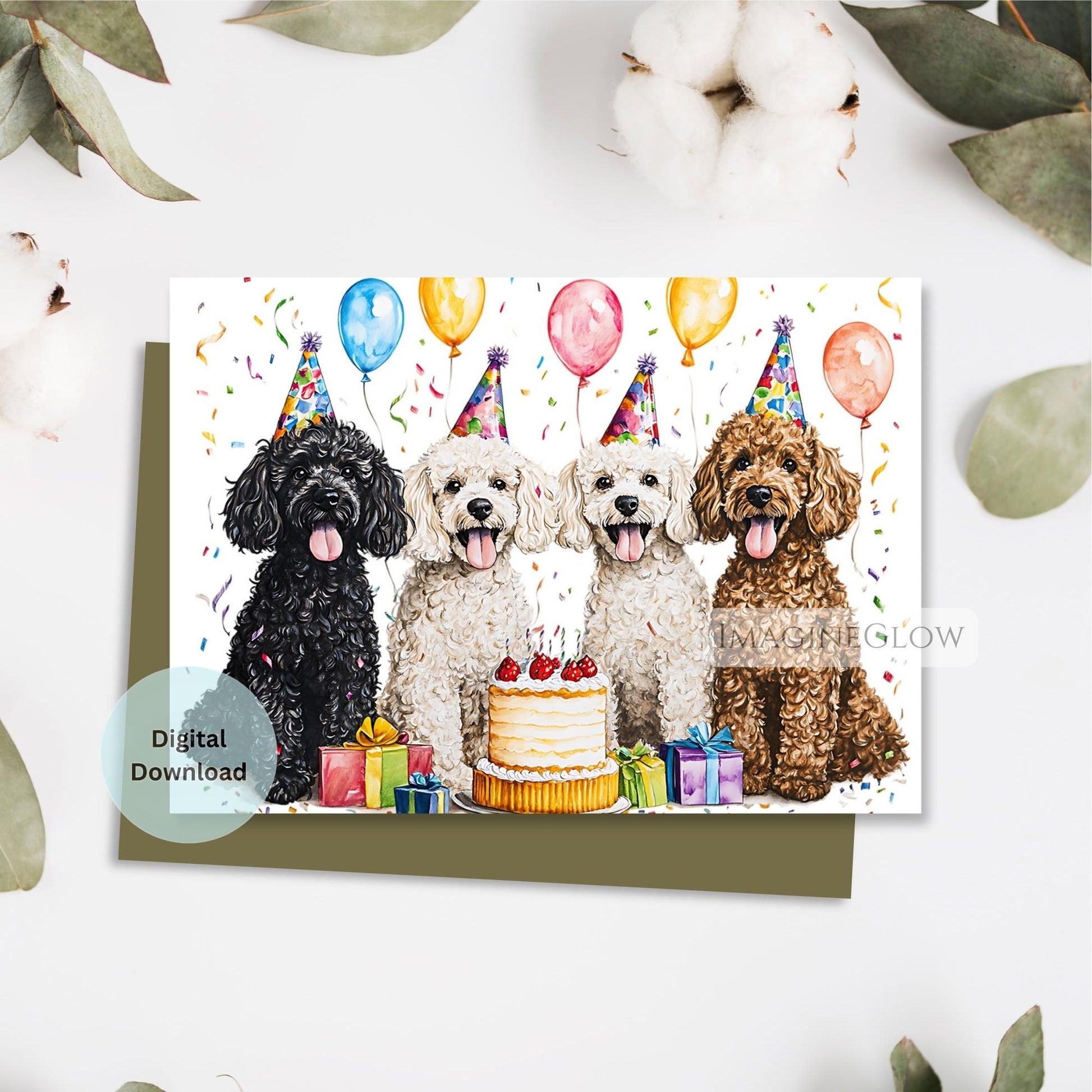 digital poodle birthday card
printable poodle birthday greeting card
happy birthday poodle dog card
adorable poodle birthday card digital