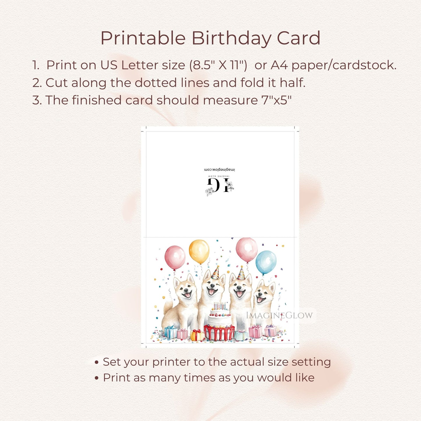 birthday card for akita owner
digital dog birthday greeting