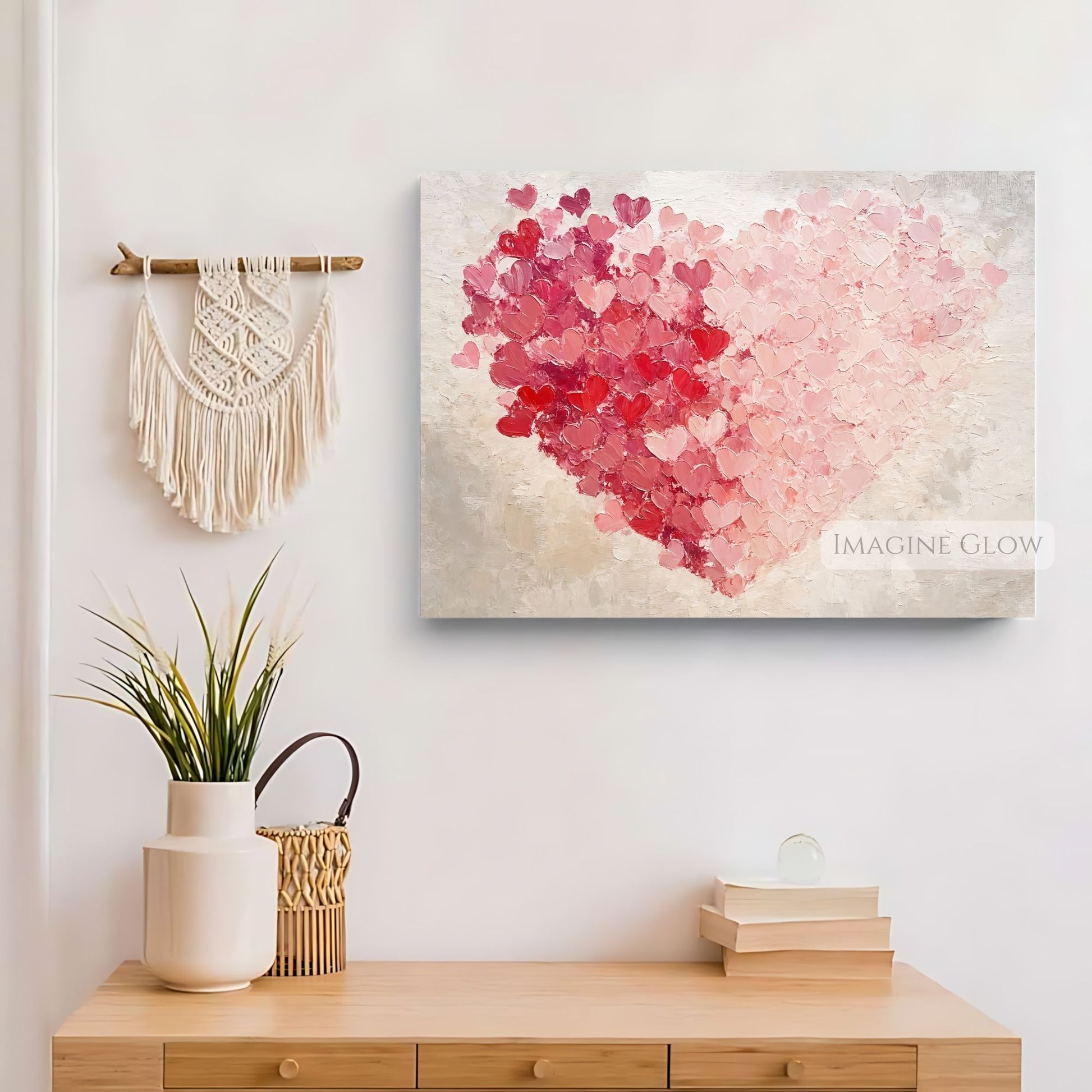 Antique-inspired romantic Valentine’s Day digital art