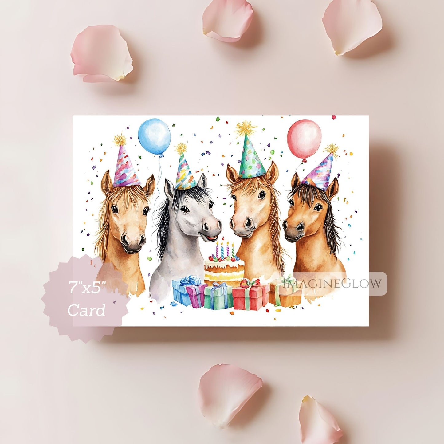 rustic horse birthday card
horse lover birthday card
elegant horse birthday card