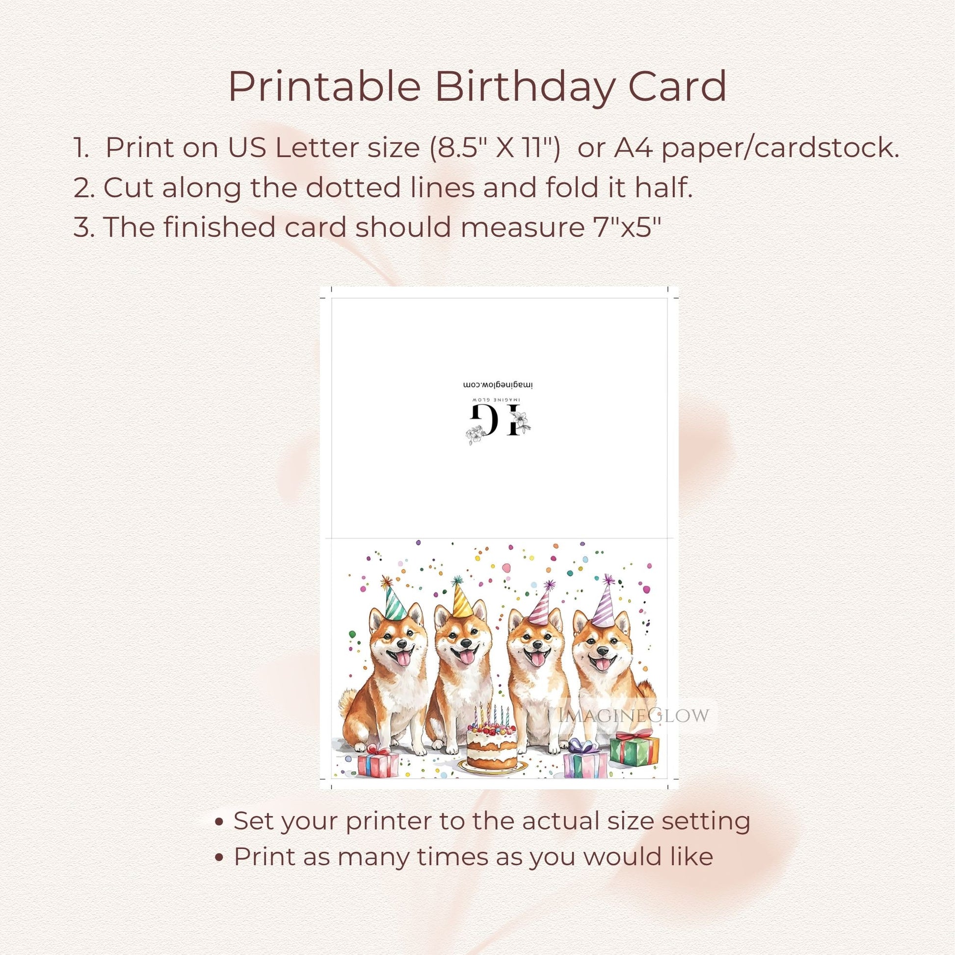 funny shiba inu birthday download
dog lover birthday card digital
fox-like dog birthday card