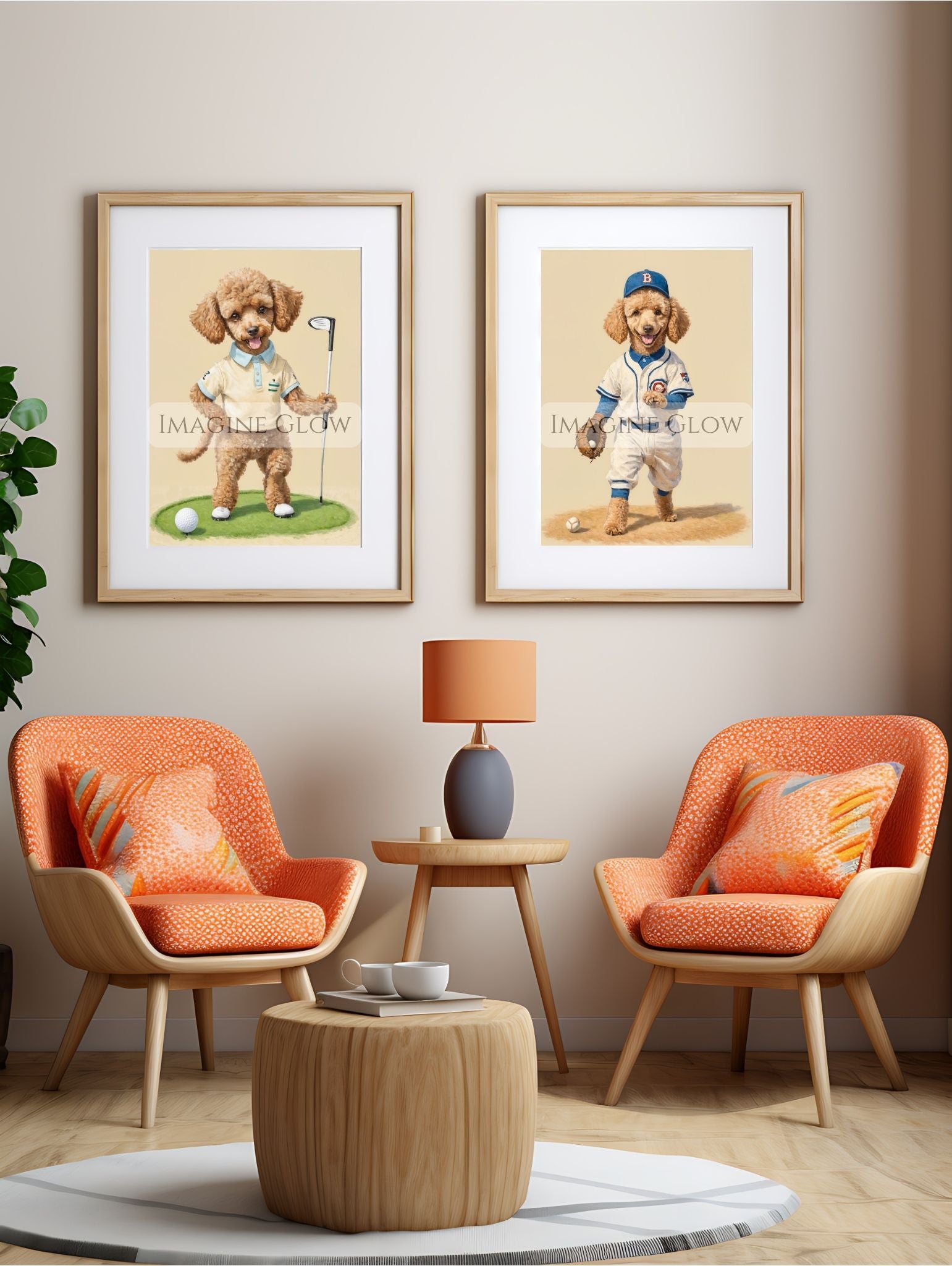 Digital download vintage sports prints for kids