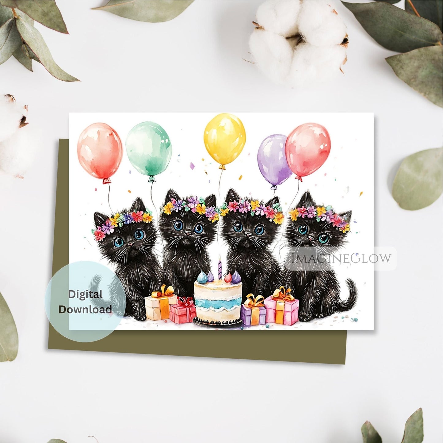 Black cats birthday card printable download
Printable birthday card featuring multiple black cats
Stylish black cat greeting card for birthdays
Black cat lover birthday card digital file
Birthday card with cute and spooky black cats
Printable Halloween cat birthday card
Elegant black cats birthday greeting to print
Digital black cat birthday card for all ages