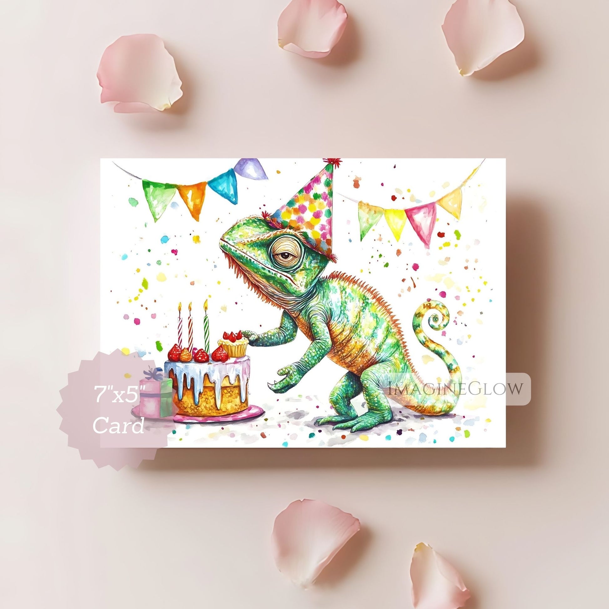 chameleon birthday card
colorful reptile greeting card
fun animal lover birthday card
chameleon printable birthday card
vibrant chameleon illustration card
nature inspired birthday card
