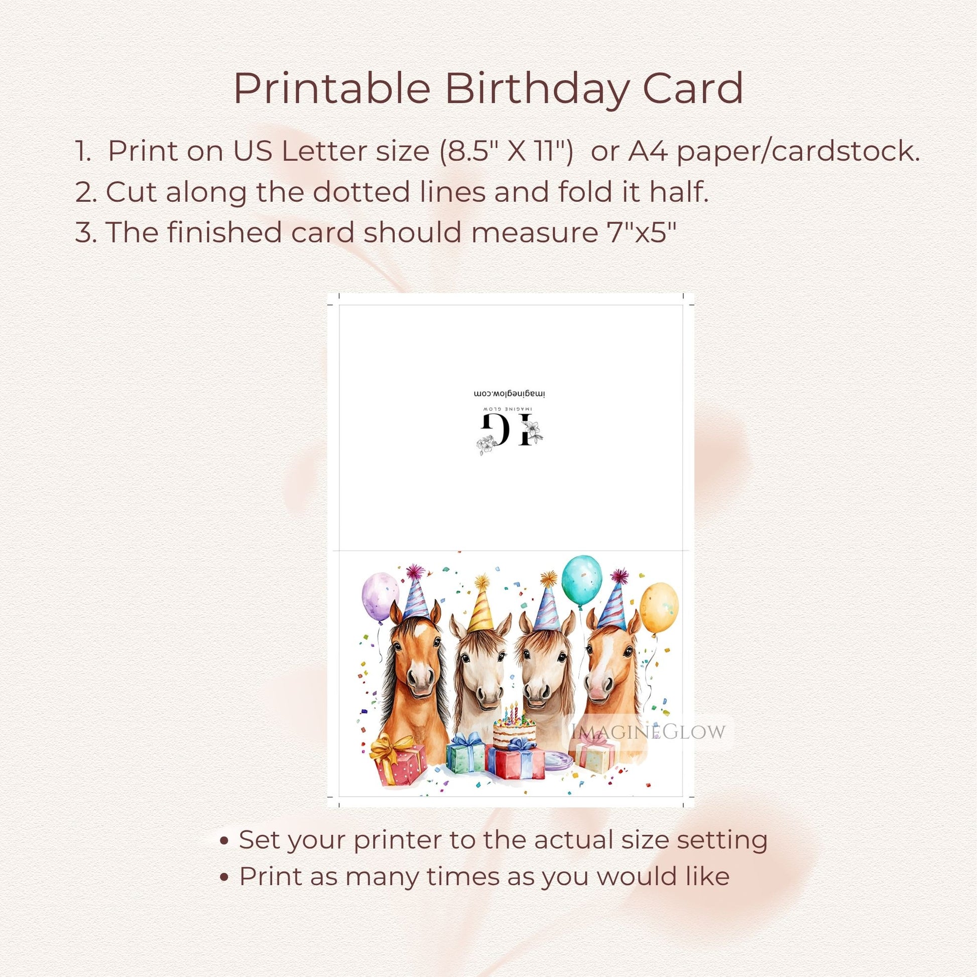 digital birthday card with horse
rustic horse birthday greeting
birthday card for horse lovers
instant download horse birthday card