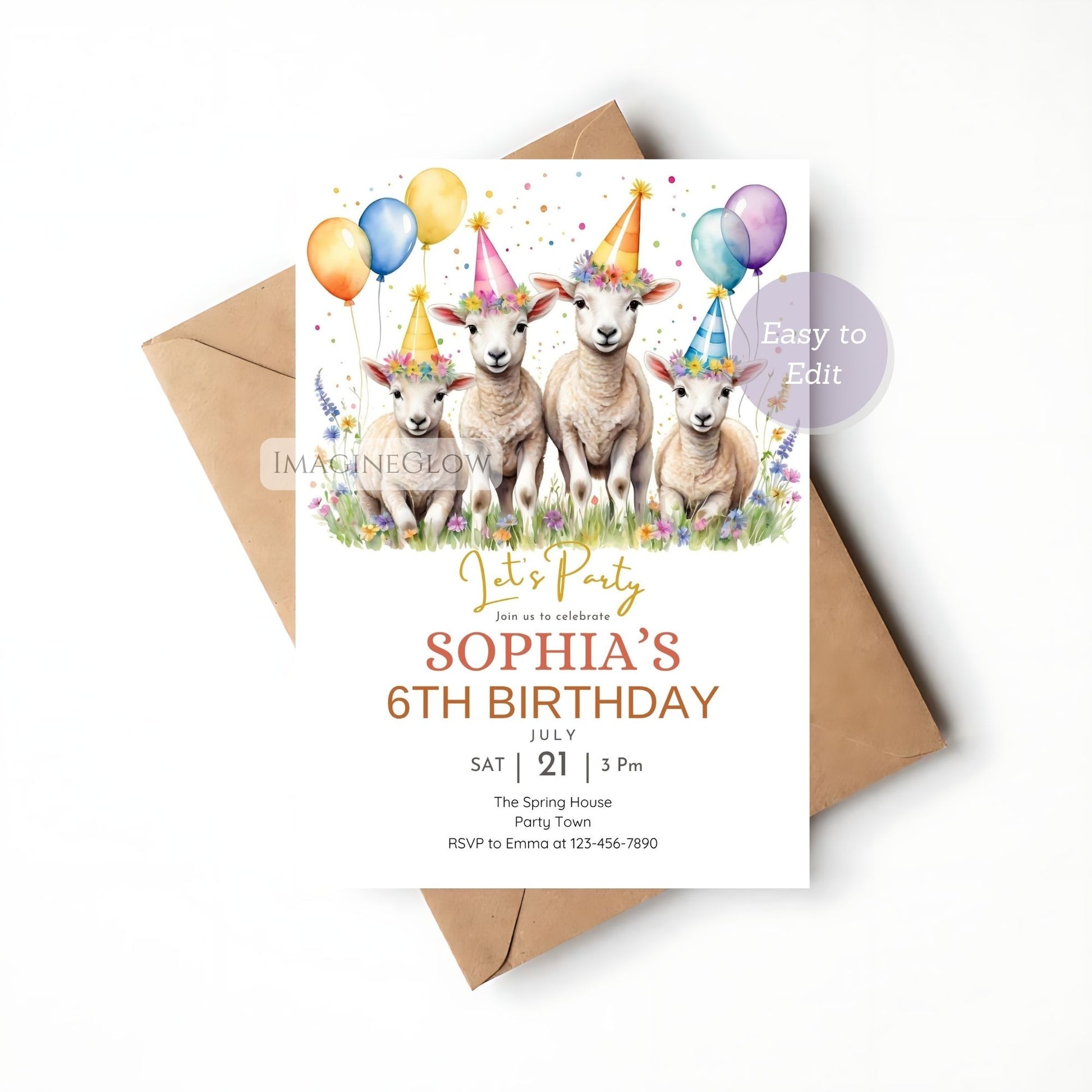 country theme birthday evite