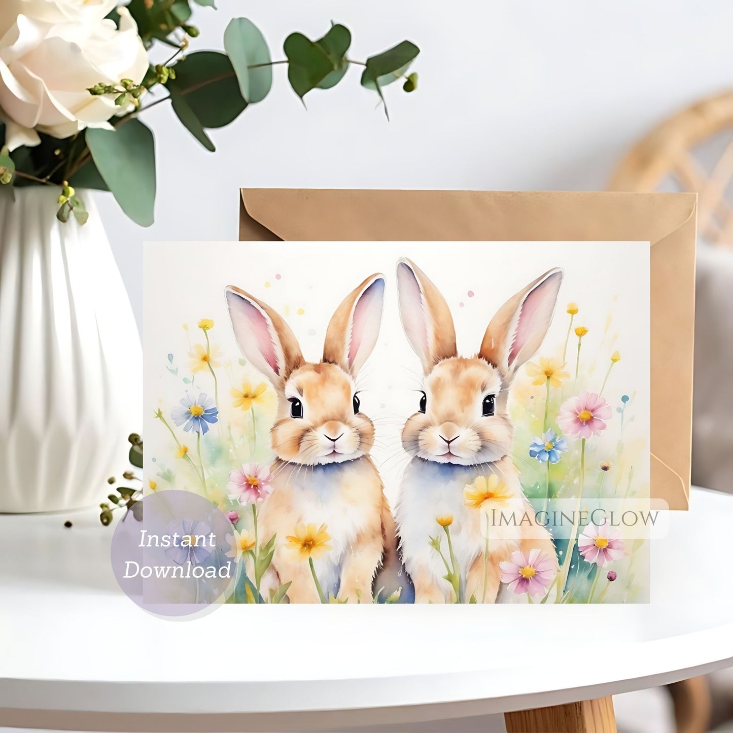 bunny birthday card
wildflower rabbit card
kids bunny birthday card
adult rabbit birthday card
cute bunny illustration
floral animal greeting card
printable bunny card
