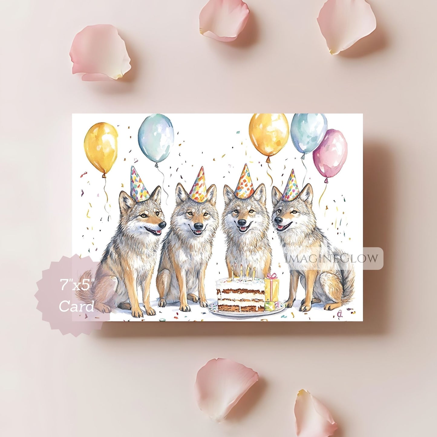 Wolf card for kids
Wolf birthday card digital download
Woodland creature birthday card
