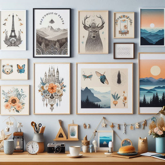 DIY Gallery Wall Ideas Using Printables