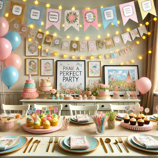 How to Plan a Picture-Perfect Party with Matching Printable Decor