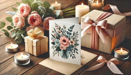 Pairing Printable Greeting Cards with Thoughtful Gifts