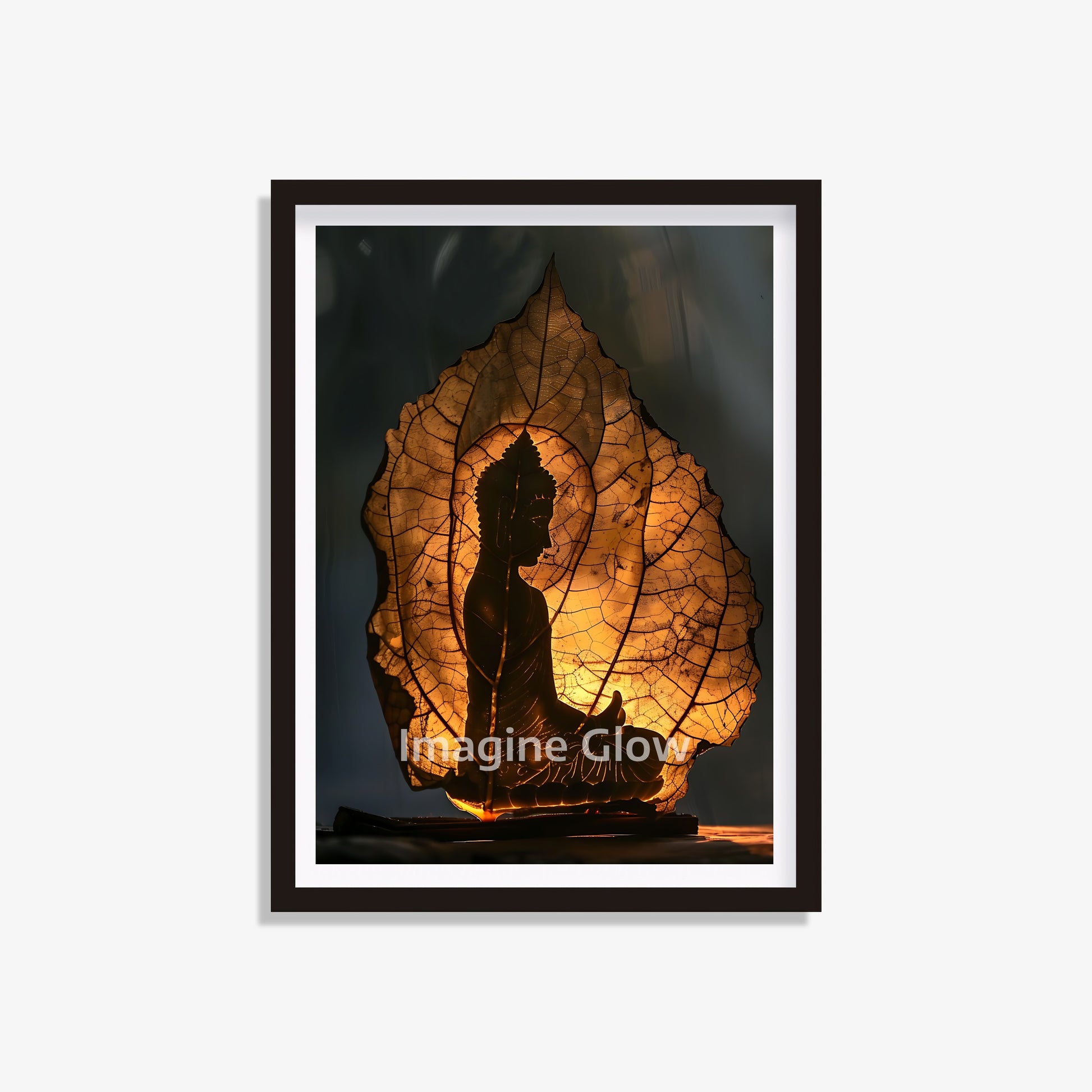 Serene Buddha print bringing calmness to any room, available as printable art.