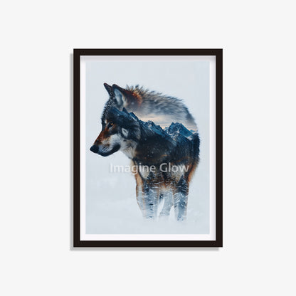 Eye-catching wall art ideal for nature and animal enthusiasts