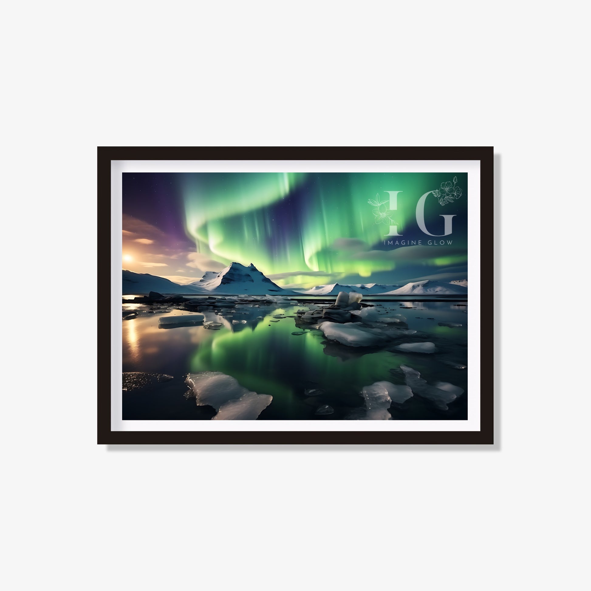 Transform your living space with breathtaking Northern Lights wall art. This stunning printable decor captures the mesmerizing beauty of the aurora borealis, showcasing vibrant colors and serene landscapes. Perfect for nature lovers and those seeking to add a touch of tranquility to their home, this art piece can be easily downloaded and printed to suit any frame or wall size. Ideal for enhancing your living room, bedroom, or office, this Northern Lights artwork will inspire awe and appreciation for the won