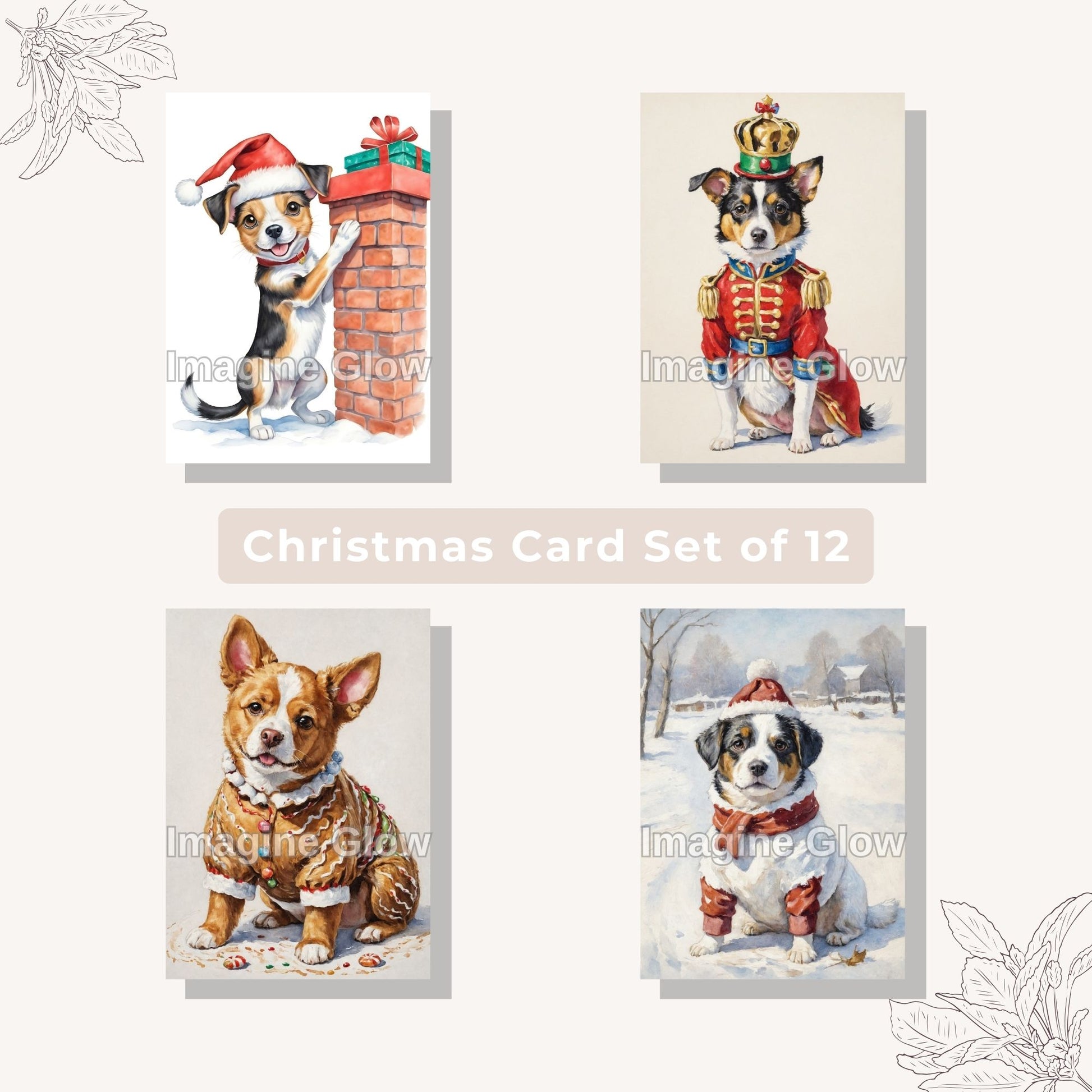 Adorable pet holiday cards perfect for sharing joy during the season