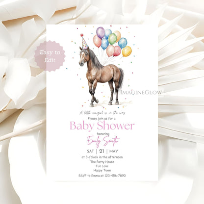 farm animal baby shower printable
