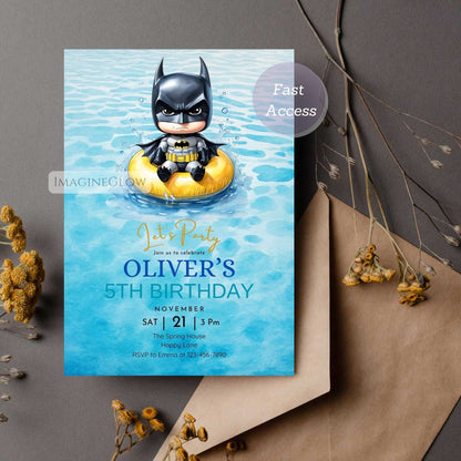 batman water birthday celebration
