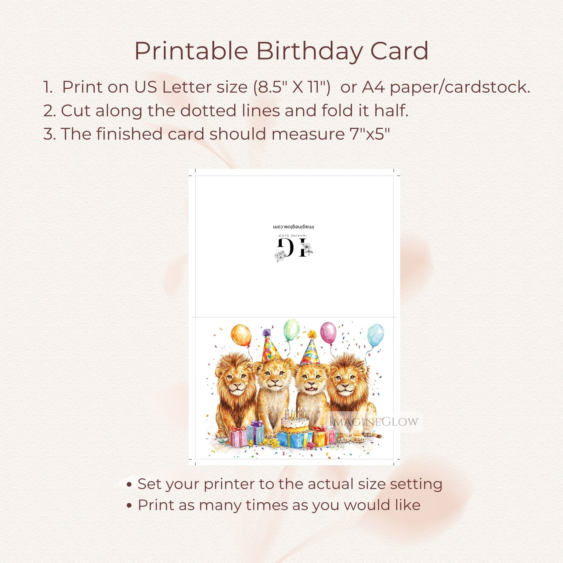 animal birthday card lion
birthday card with lion
majestic lion birthday card
cute lion birthday card