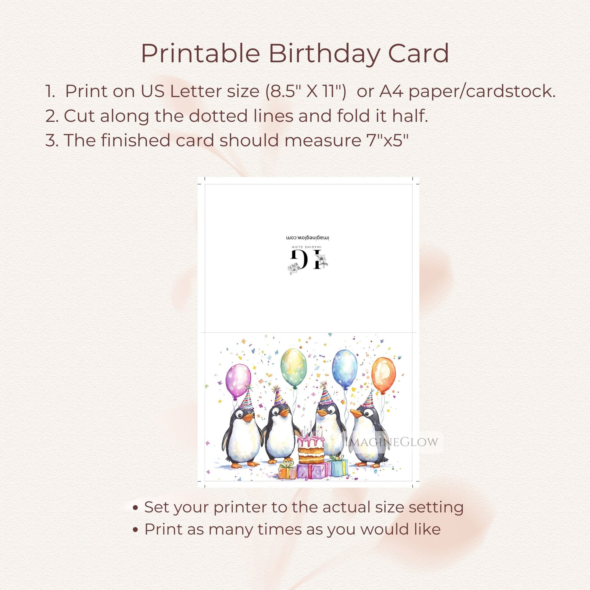 penguin kids birthday card
penguin birthday card for adults
cartoon penguin birthday card