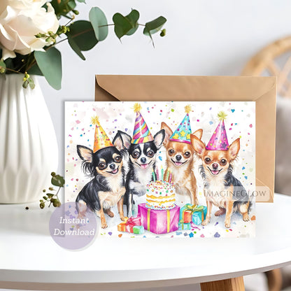 dog lover chihuahua birthday card
printable dog birthday card chihuahua
