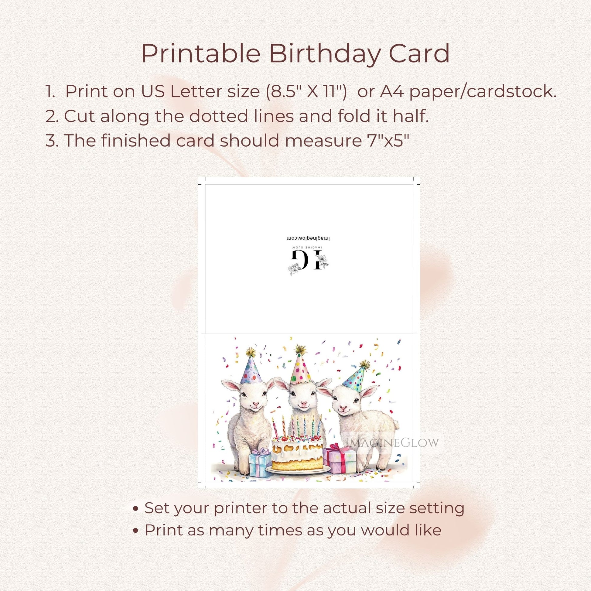 animal birthday card lamb
birthday card with lamb
pastoral lamb birthday card
rustic lamb birthday card