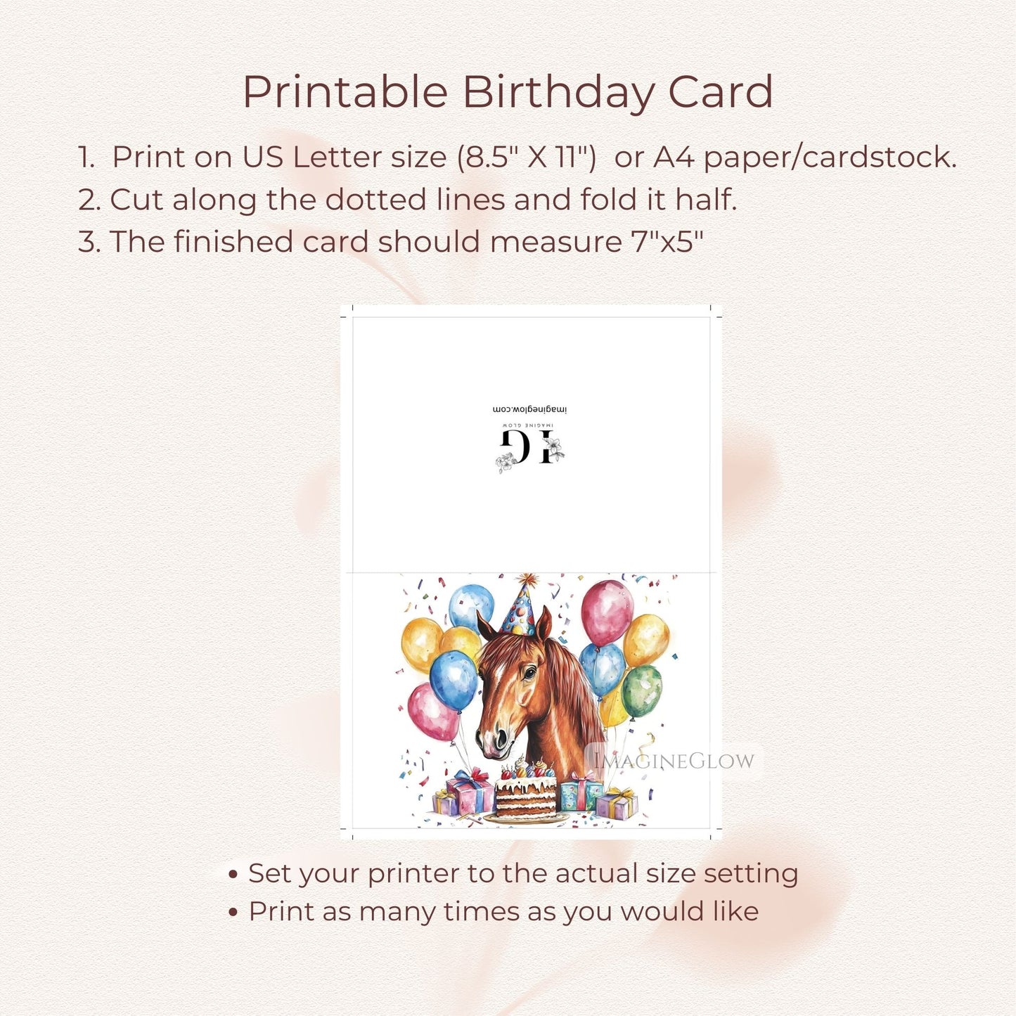 illustrated horse birthday card
farm life horse birthday card
country equestrian birthday card