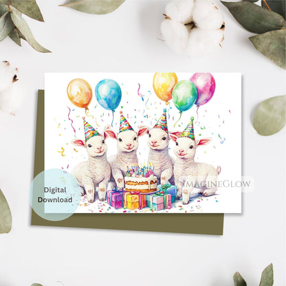 lamb birthday card
farm lamb birthday card
countryside lamb birthday card
spring lamb birthday card
cute lamb birthday card
